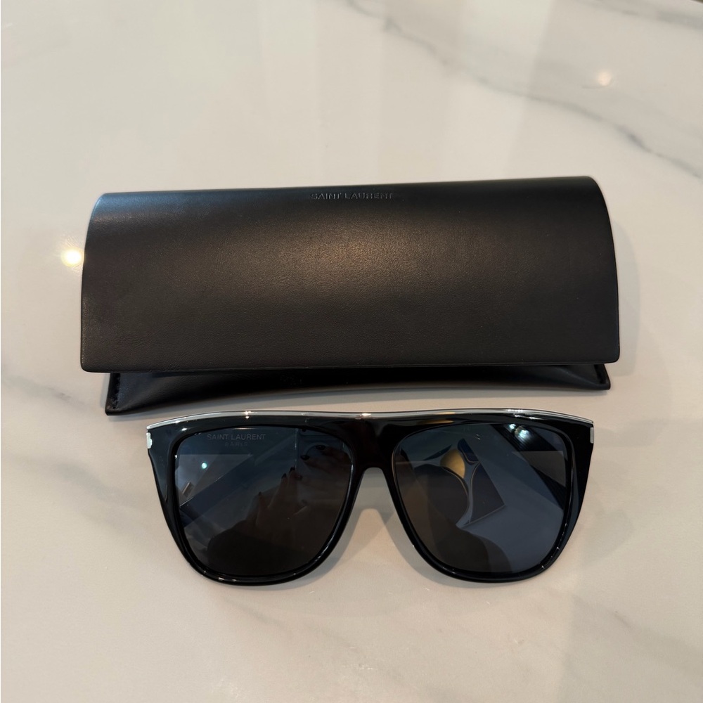 Saint Laurent flat top SL 1 COMBI 001 sunglasses